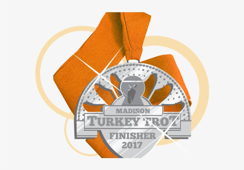 September 28, 2017 Sponsored Events No Comments - 5k Turkey Trot Medal, transparent png download