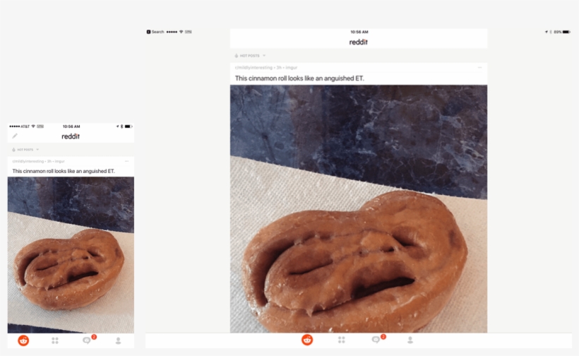 Reddit's Ipad Version Adds Wide Margins To The Content - Mildlyinteresting Reddit, transparent png download