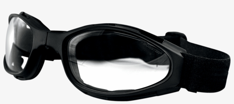 Motorcycle Rain Glasses - Bobster Crossfire Goggles Clear, transparent png download