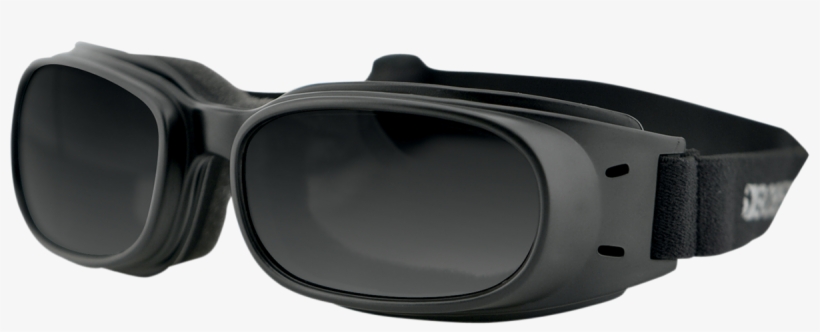 Bobster Piston Motorcycle Goggles - Bobster Piston Goggles - Smoked, transparent png download