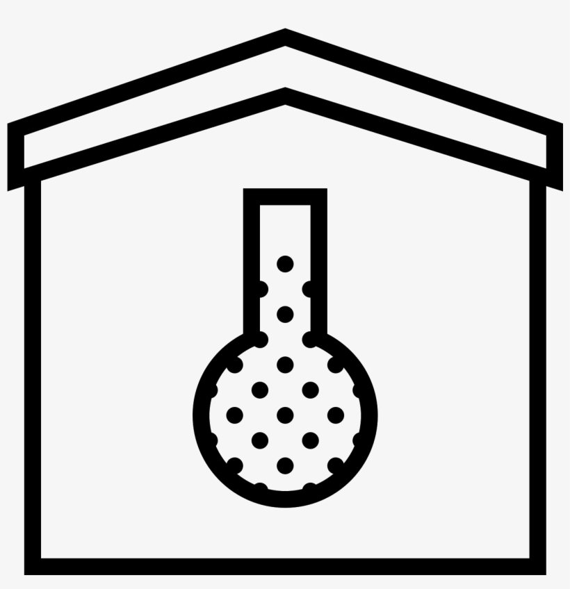 Temperature Inside Icon - Icon, transparent png download