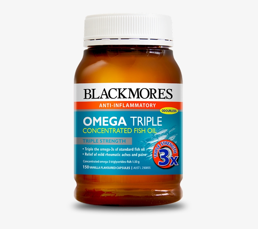 Blackmores Triple Fish Oil, transparent png download