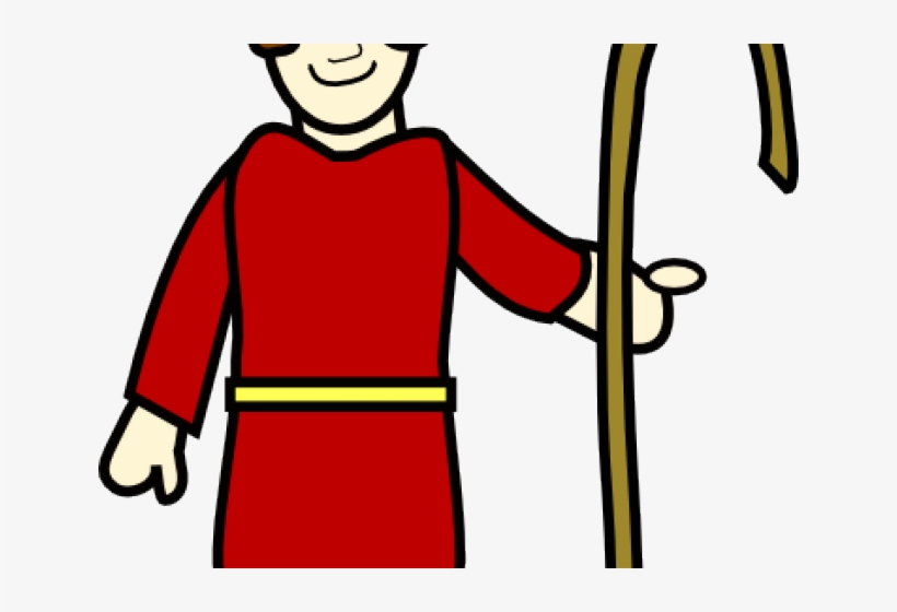 Shepherd Boy Clipart Transparent - Biblical Shepherd Clipart, transparent png download