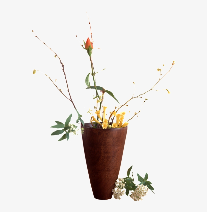 Retro Flower Pot Transparent - Vase, transparent png download