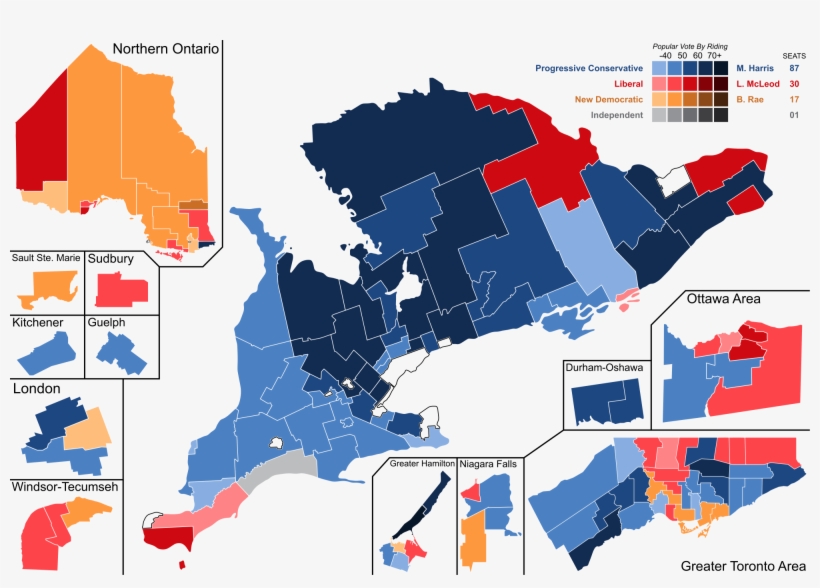 Ontario Provincial Election - Ontario Election Results 2018, transparent png download
