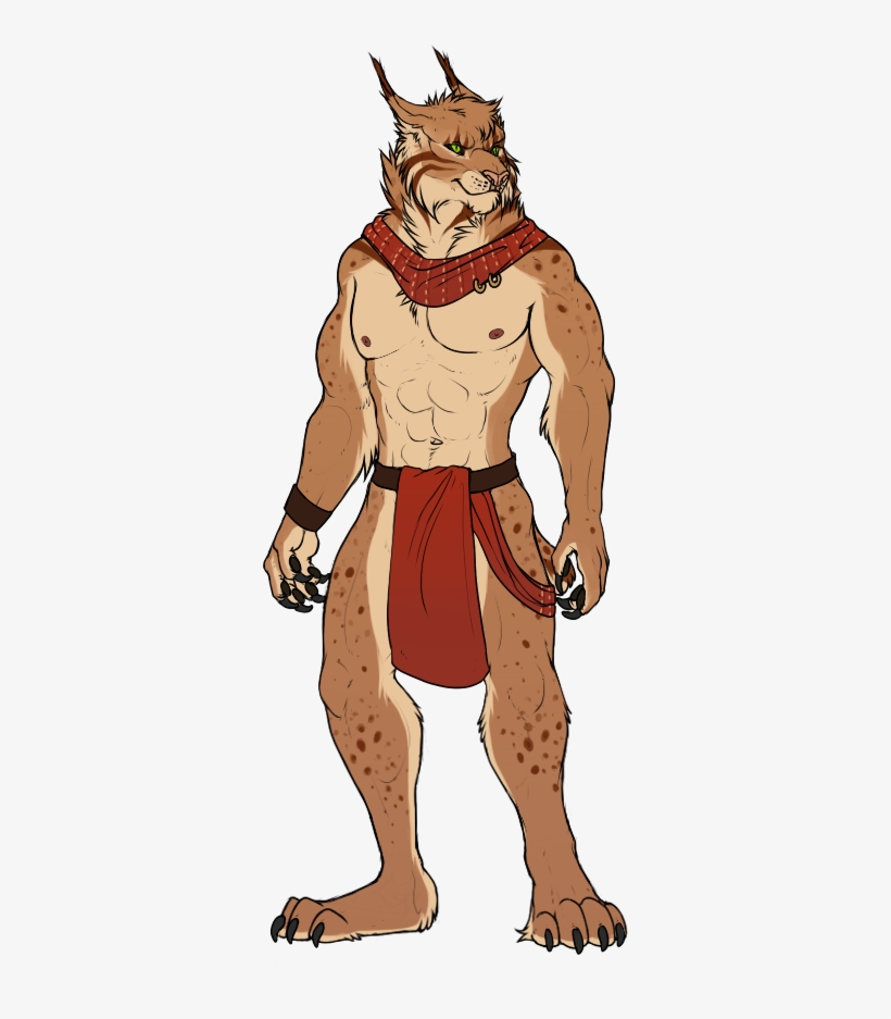 Koda In The Attire Of The Caracals - Illustration, transparent png download