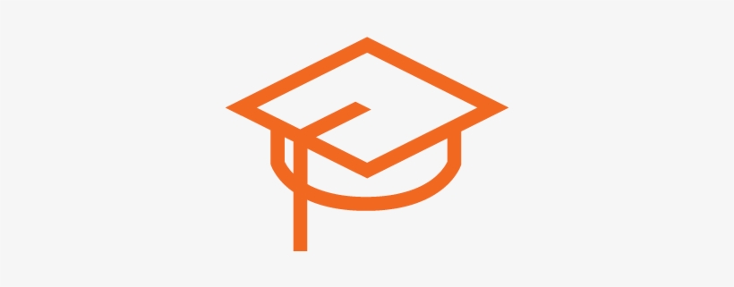 Syf Mortarboard Orange - Anchorage 5th Avenue Mall, transparent png download