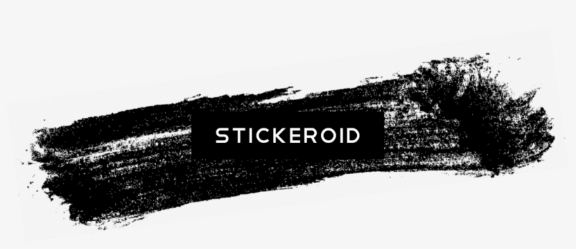 Grunge Stroke Banner - Png White Grunge Brush, transparent png download