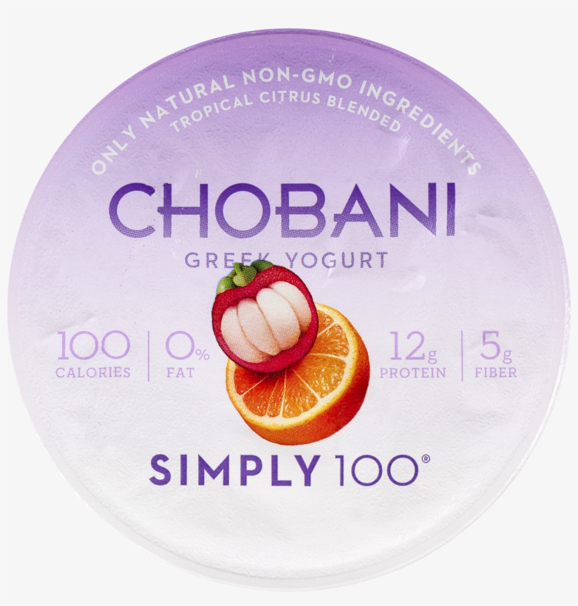 Chobani Yogurt, Greek, Non-fat, Blackberry@seekpng.com