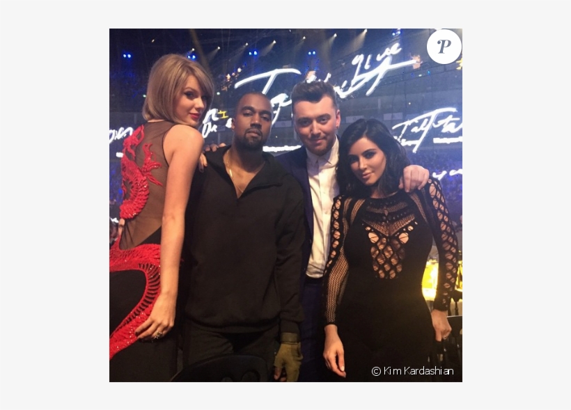 Taylor Swift, Kanye West, Sam Smith Et Kim Kardashian - Taylor Swift Dan Charli Xcx, transparent png download
