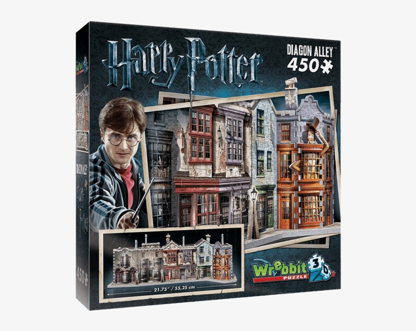 3d Puzzle Diagon Alley, transparent png download