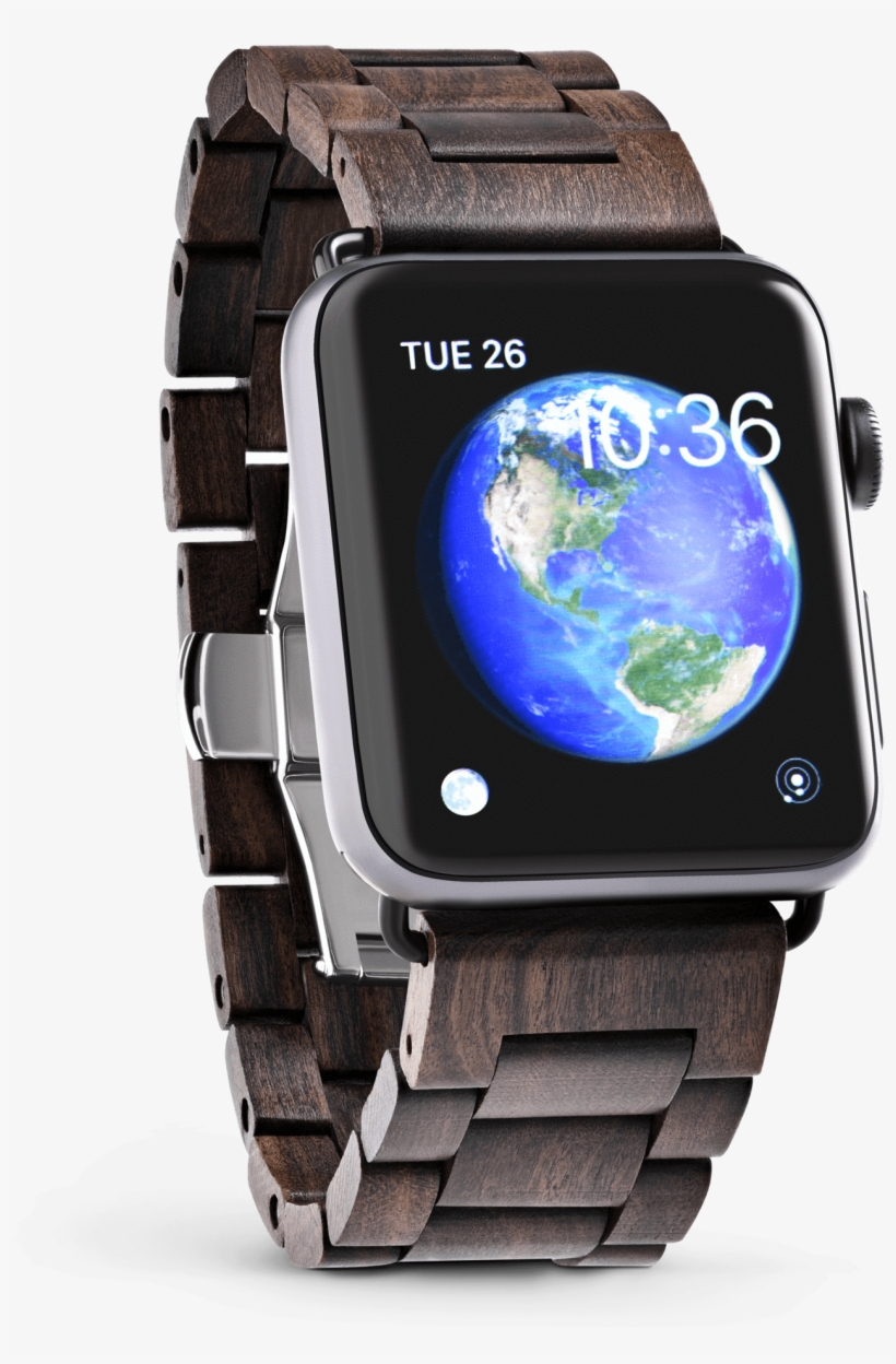 Apple Watch Wood Band- Chanate - Watch, transparent png download