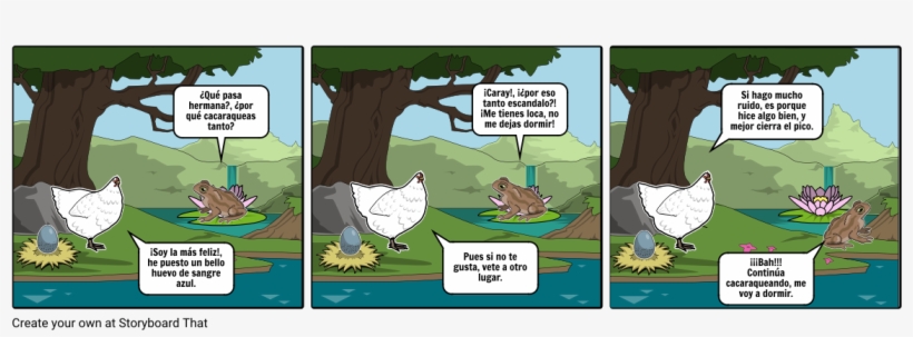 La Rana Y La Gallina - Three Little Unicorns And The Dragon, transparent png download