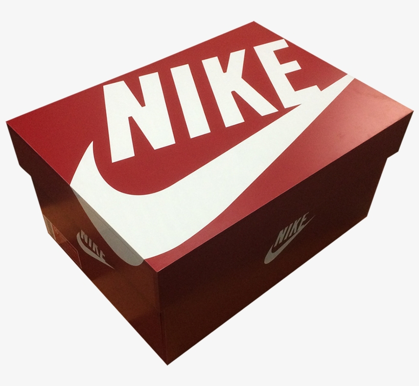 Download Nike Shoe Box Png Black And White Library Box Transparent