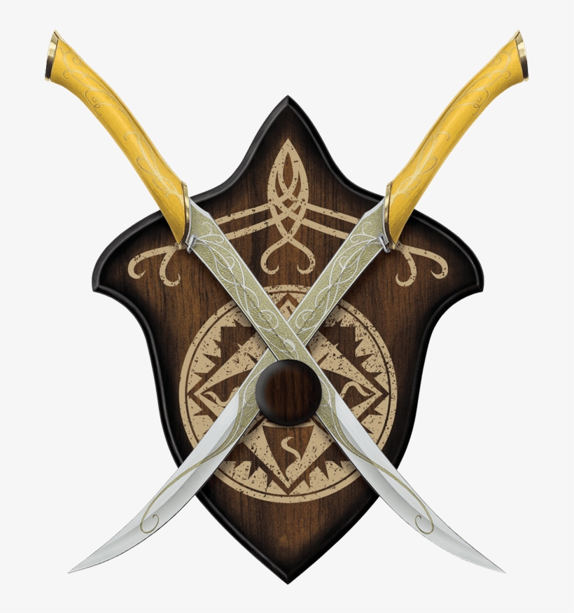 Legolas's Fighting Knives - United Cutlery Lord Of The Rings Knives, transparent png download