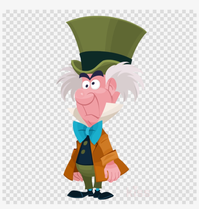Download Mad Hatter Png Clipart Mad Hatter Alice's - Baby Alice In Wonderland Clipart, transparent png download