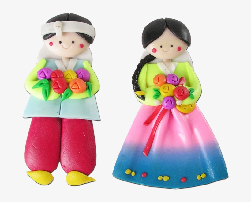 Memo Holder Pair Of 10 Pcs 08 - Doll, transparent png download