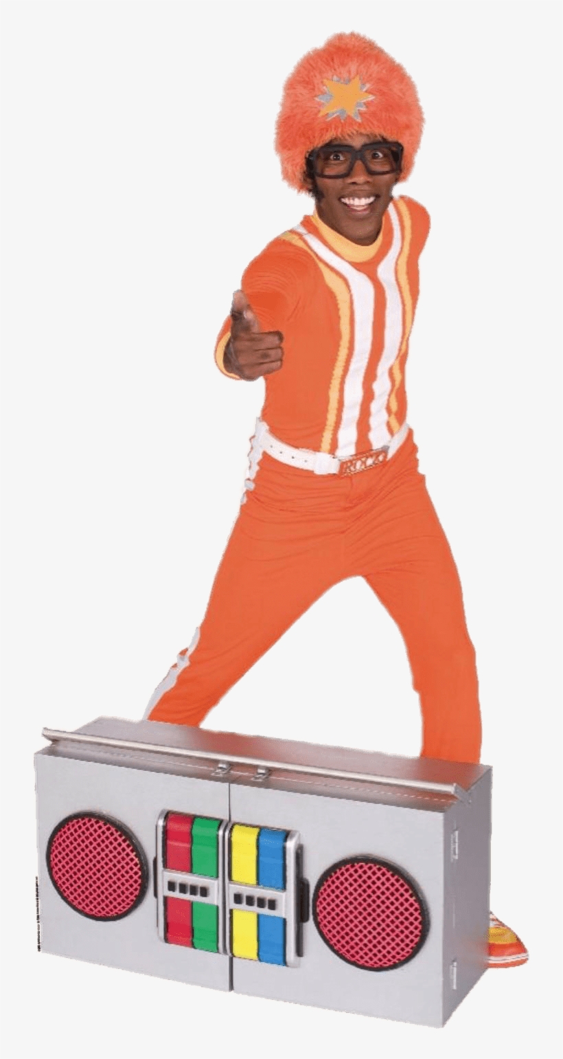 Descargar - Yo Gabba Gabba Characters Dj Lance, transparent png download