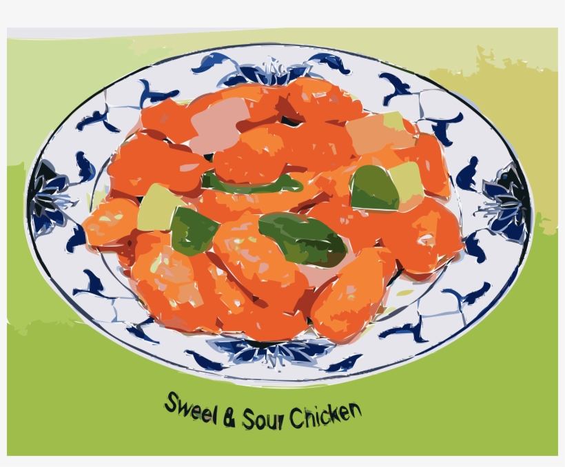 Apples Transparent Tranparent - Sweet And Sour Chicken Drawing, transparent png download