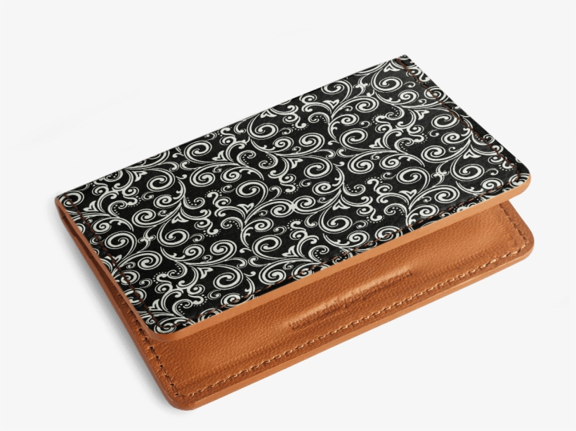 Dailyobjects Tribal Feathers Grey Card Wallet - Wallet, transparent png download