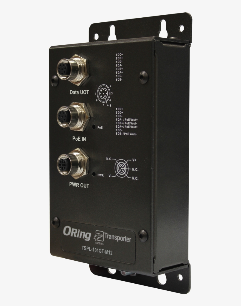 Tspl 101gt M12 24v - Power Over Ethernet, transparent png download