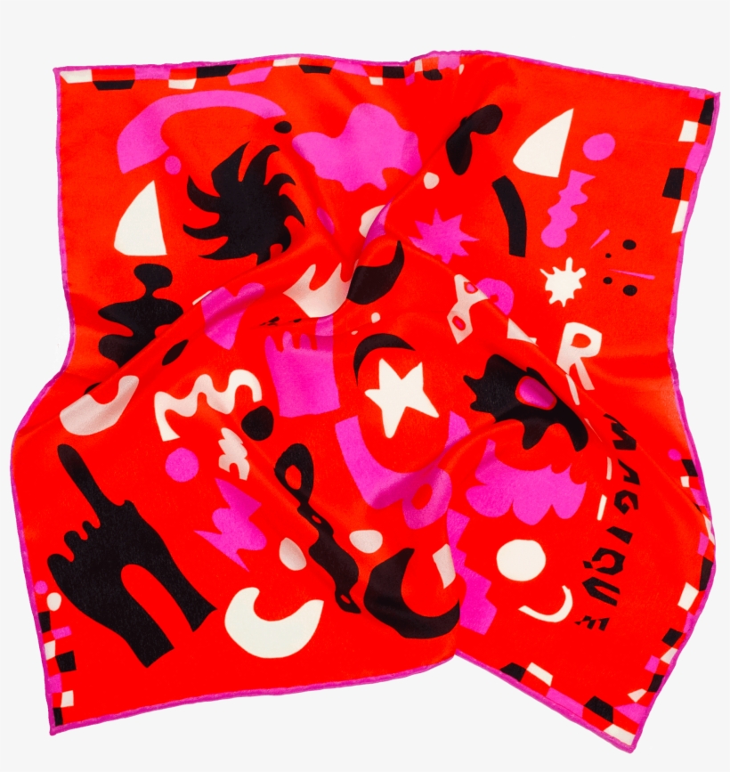 Sac Macique Fuchsia - Cushion, transparent png download