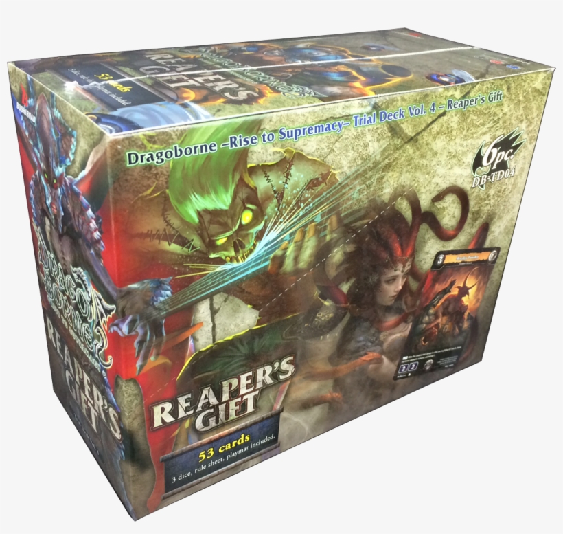 Dragoborne Reaper's Gift Trial Deck - Action Figure, transparent png download