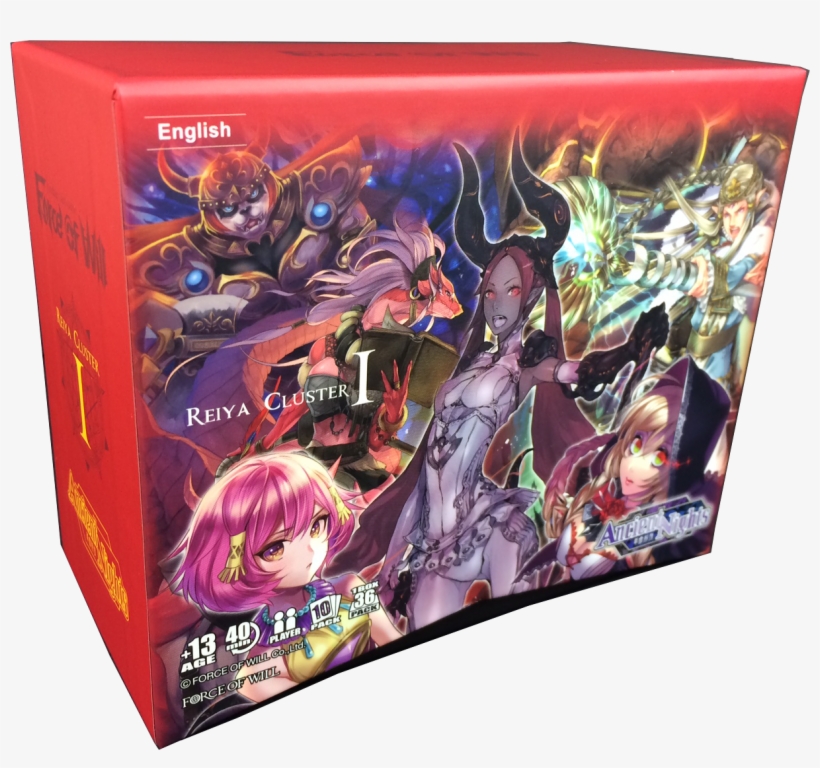 Force Of Will R1 Booster Display Ancient Nights - Force Of Will Noches Remotas Sobre (castellano), transparent png download
