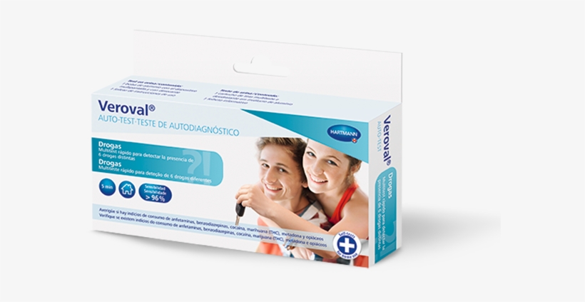 Drogas - Veroval Auto Test Multidrogas, transparent png download