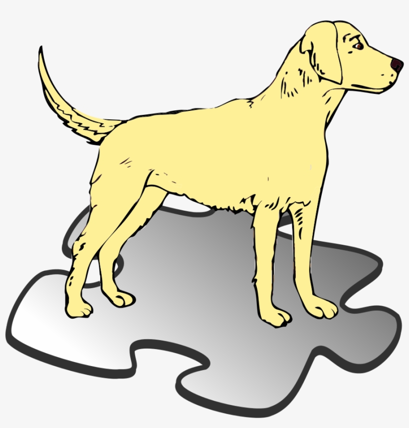 File - Dog Template - Svg - Geology Gif, transparent png download