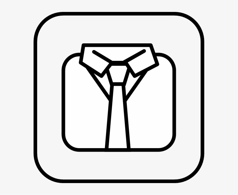 Uniform - School Uniform Clipart Black And White, transparent png download