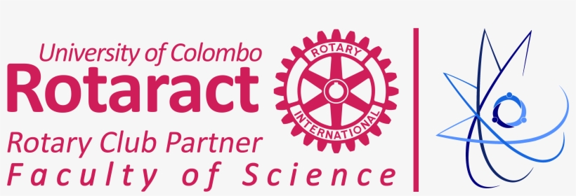 Rotaract Club Of Faculty Of Science, University Of - Rotary Logo 2018 19, transparent png download
