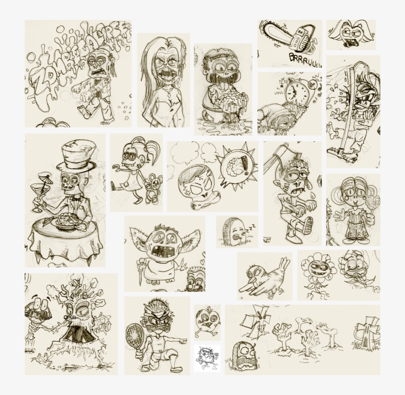 Recopilación De Bocetos A Lápiz De Mi Moleskine - Pencil, transparent png download