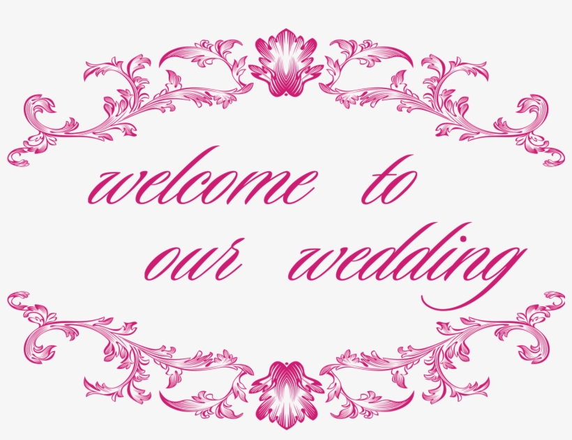 Welcome To Our Wedding Png - Digital Wedding Photography Secrets, transparent png download