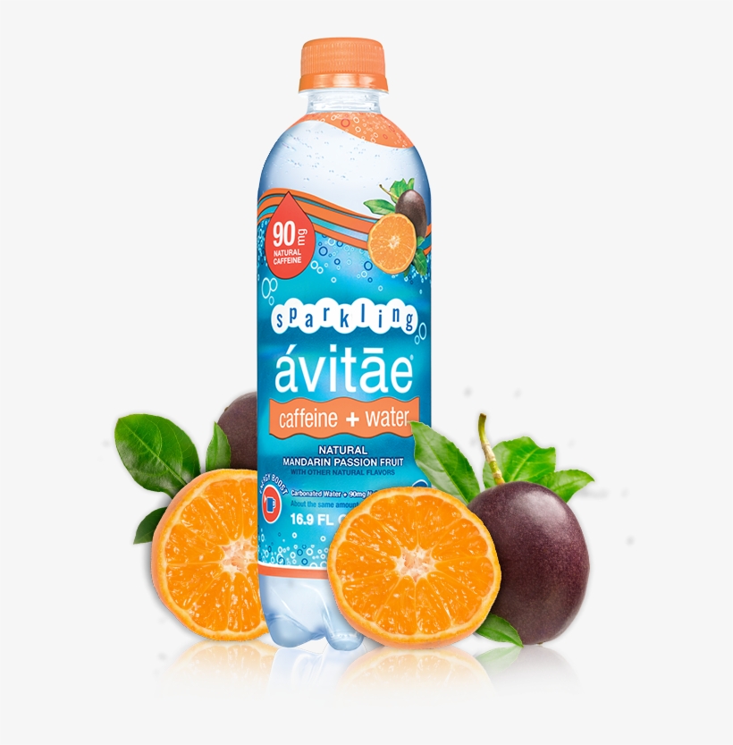 90mg Natural Caffeine - Avitae Caffeine + Water, Sparkling, Natural Black Cherry, transparent png download