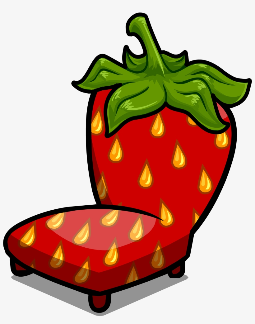 Strawberry Seat Sprite 002 - Strawberry, transparent png download