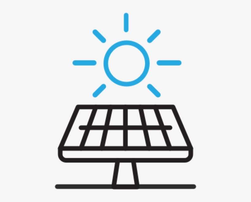 An Illustration Of A Solar Panel - Icon, transparent png download