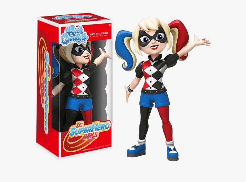 Dc Superhero Girls Harley Quinn Png Free Library - Harley Quinn Dc Superhero Girls Toys, transparent png download