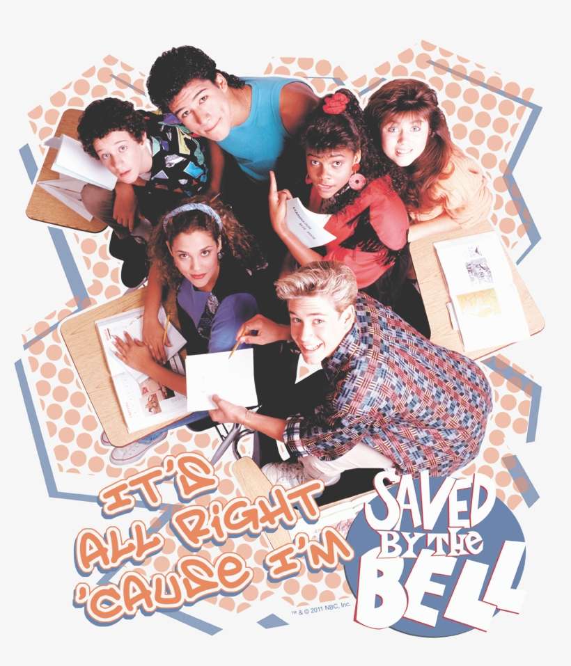 Saved By The Bell Its All Right Men's Regular Fit T-shirt - Saved By The Bell, transparent png download