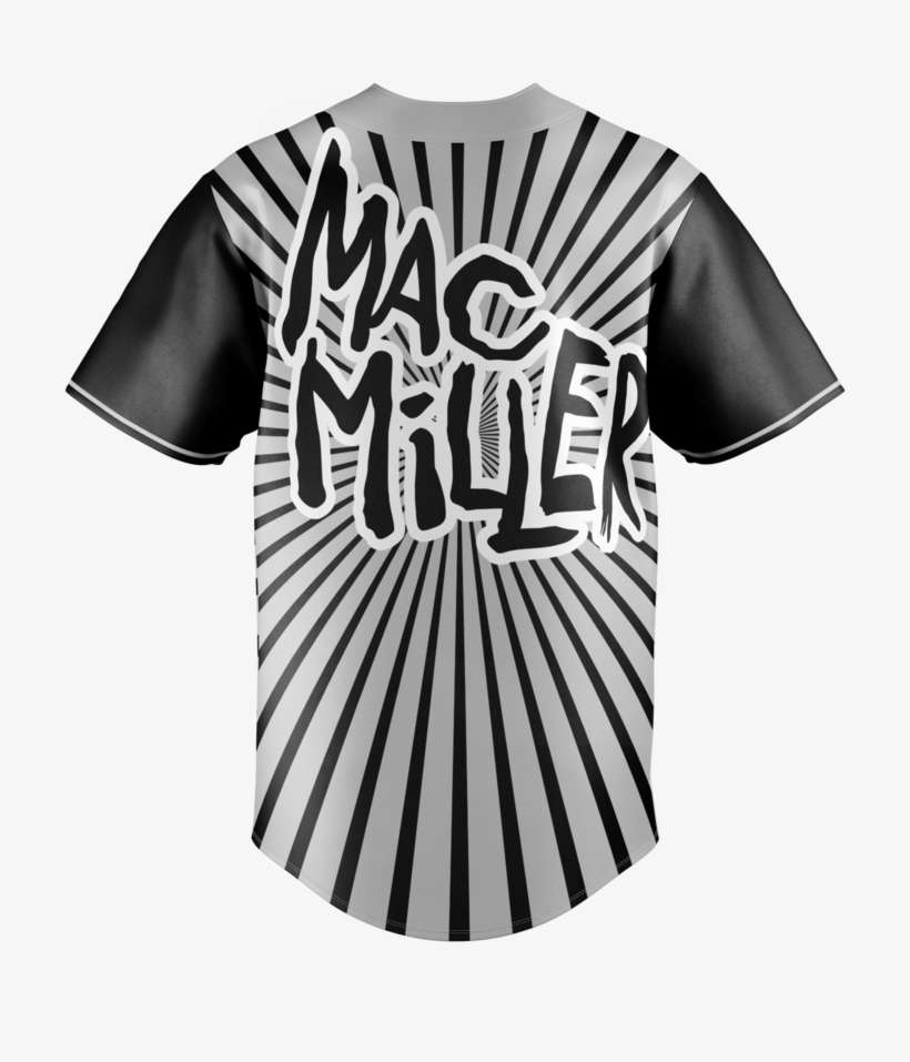 Mac Miller Baseball Jersey 04a, transparent png download