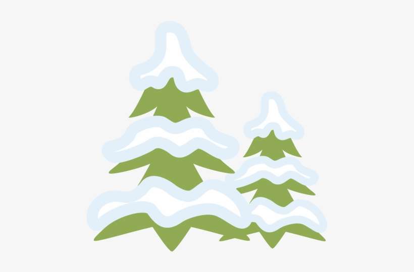 Trees 7 Sledding Hills Graphic - Tree, transparent png download