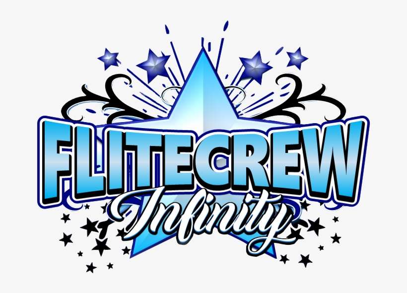Flitecrew Infinity Cheerleading Logo - Logo Cheerleaders, transparent png download