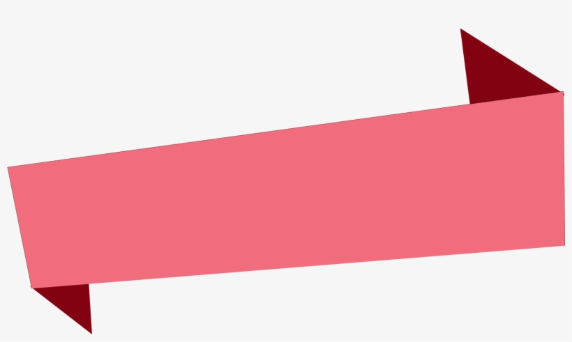 Banner Pink Png, transparent png download