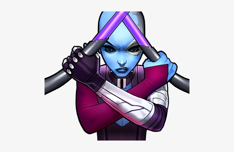 Nebula From Marvel Avengers Academy 003 - Avengers Academy Nebula, transparent png download
