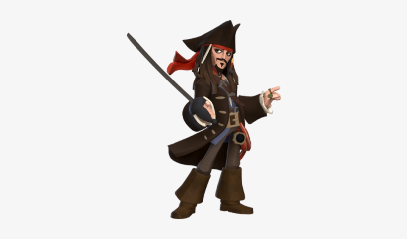 Jack Sparrow Clipart - Disney Infinity: Starter Set Nintendo Wii, transparent png download