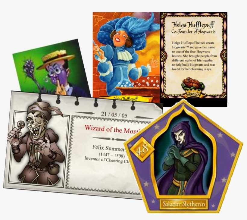 Founders Of Hogwarts Cards, transparent png download