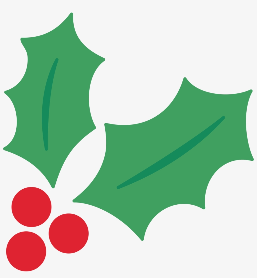 Image - Echo Park Dies-holiday Holly, transparent png download
