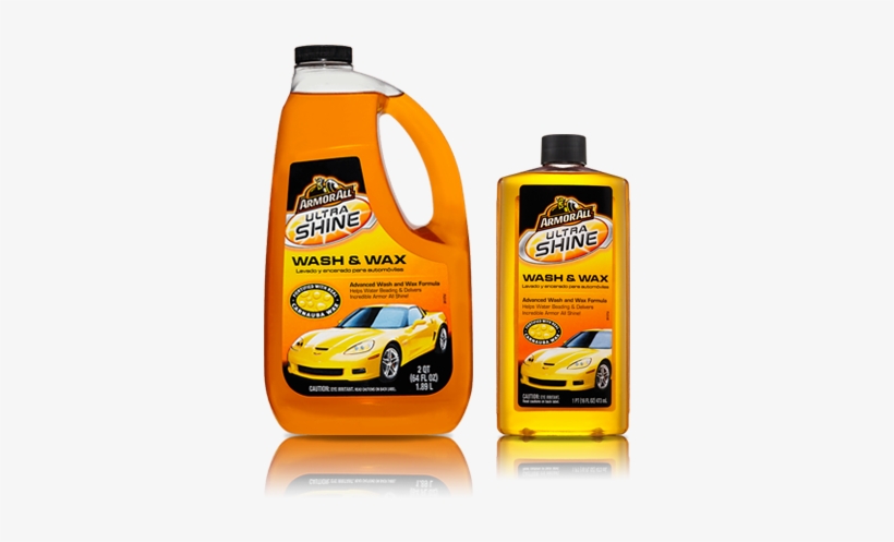 Armor All - Ultra Shine Wash And Wax 64 Oz, transparent png download