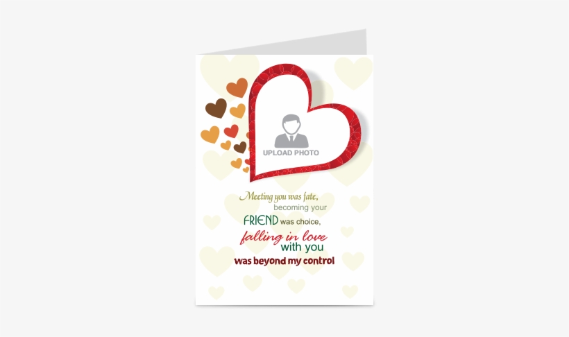 Love Story Valentine Day Greeting Card - Illustration, transparent png download