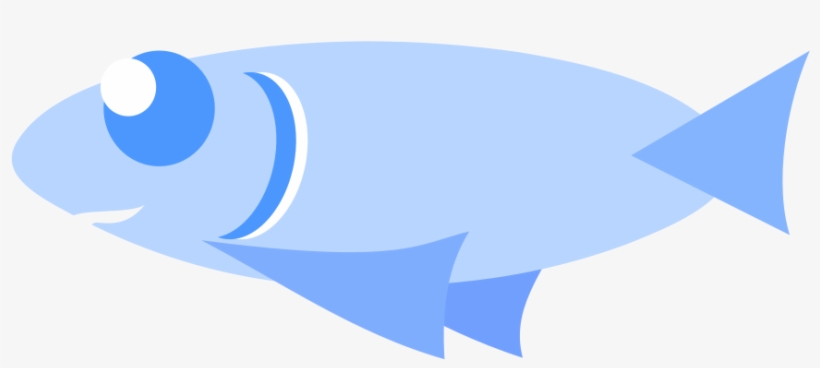 Fish-1 Vector Clipart - Vector Fish Png, transparent png download